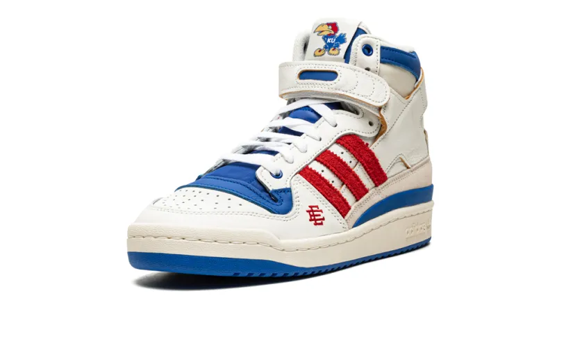 More Adidas Shoes Forum 84 High x EE 'Eric Emanuel x Midnight Madness x Kansas Jayhawks'